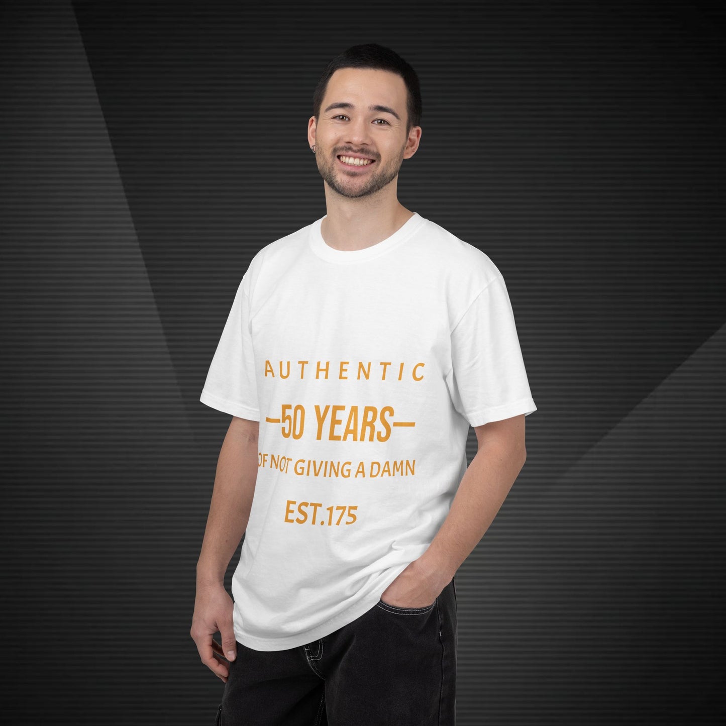 50 Years of Not Giving a Damn T-Shirt — Funny 50th Birthday Tee