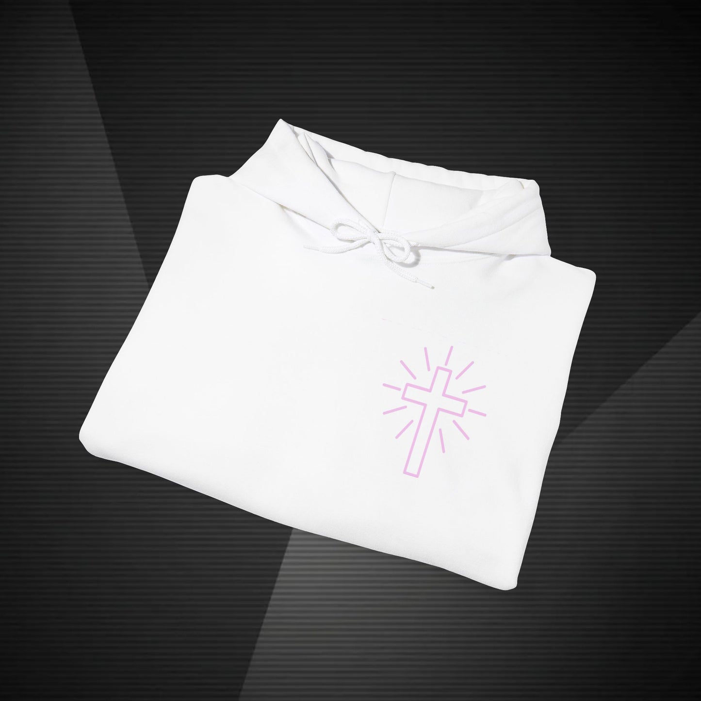 Christian Cross Hoodie - Subtle Strength in Style