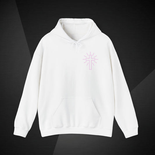 Christian Cross Hoodie - Subtle Strength in Style
